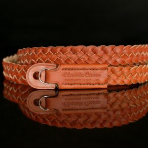 Hand made braided camera neck strap from classic cases