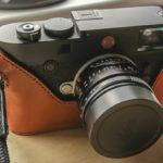 Leica M10 Camera Case in rich brown leather made by Classic Cases