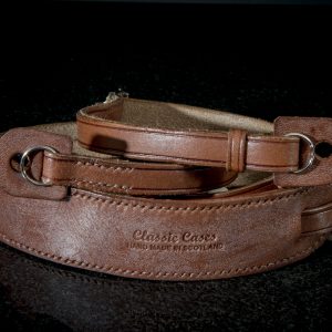 Brown Leather Camera Neck Strap