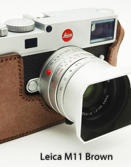 Leica M11 Brown Leather