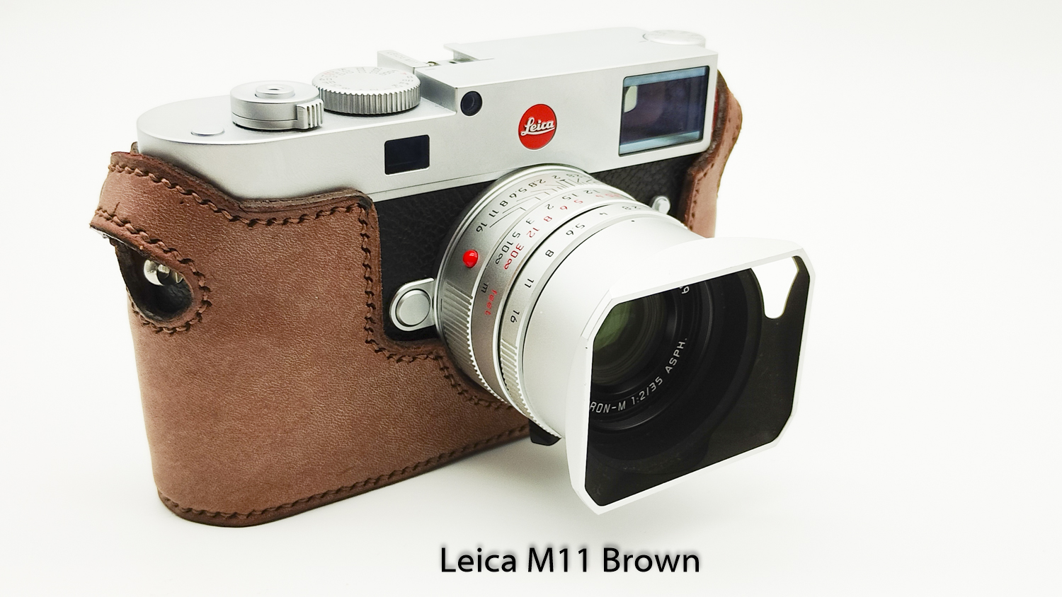 Leica M11 Brown Leather