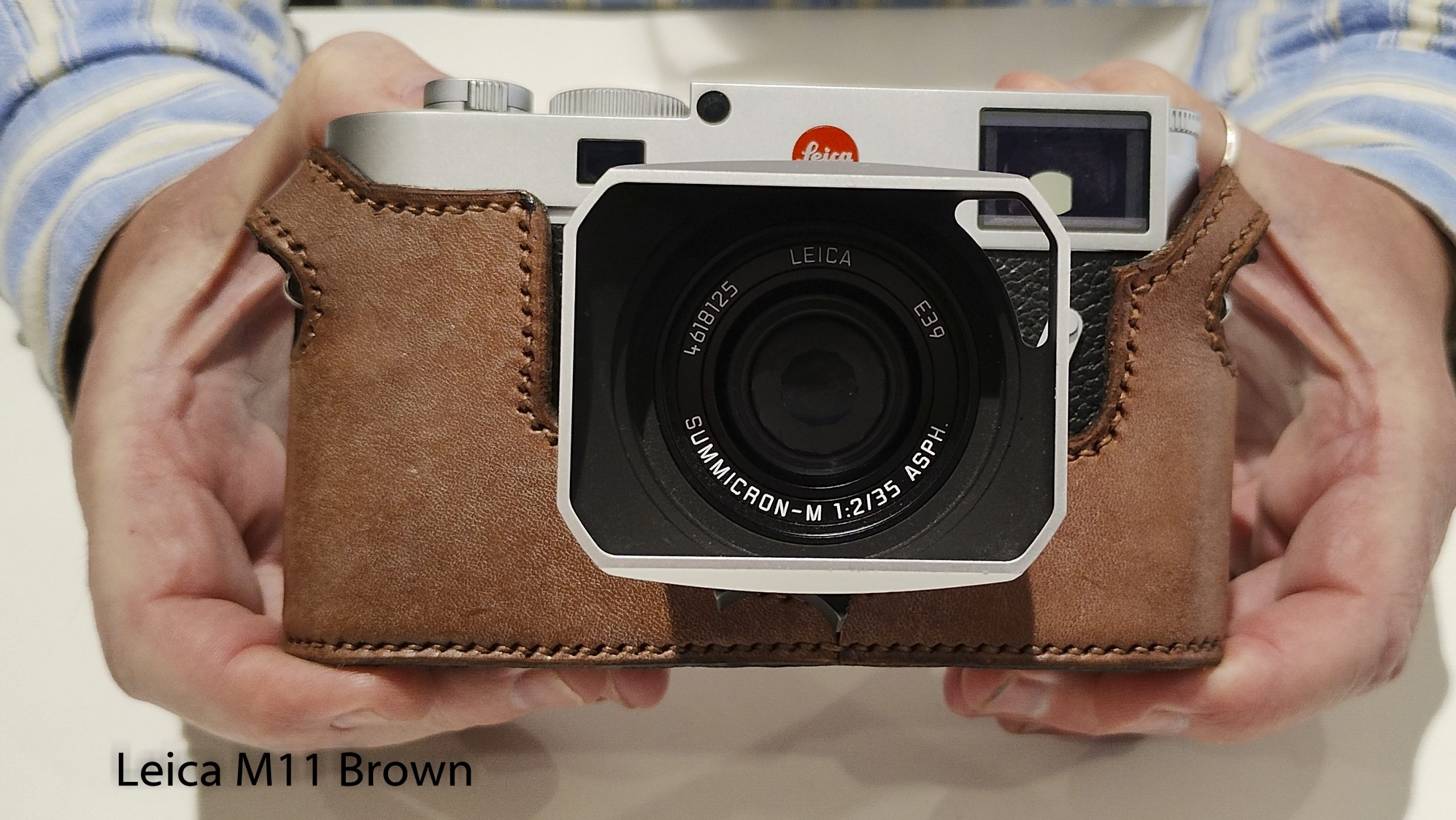 Leica M11 Camera Case Brown 1