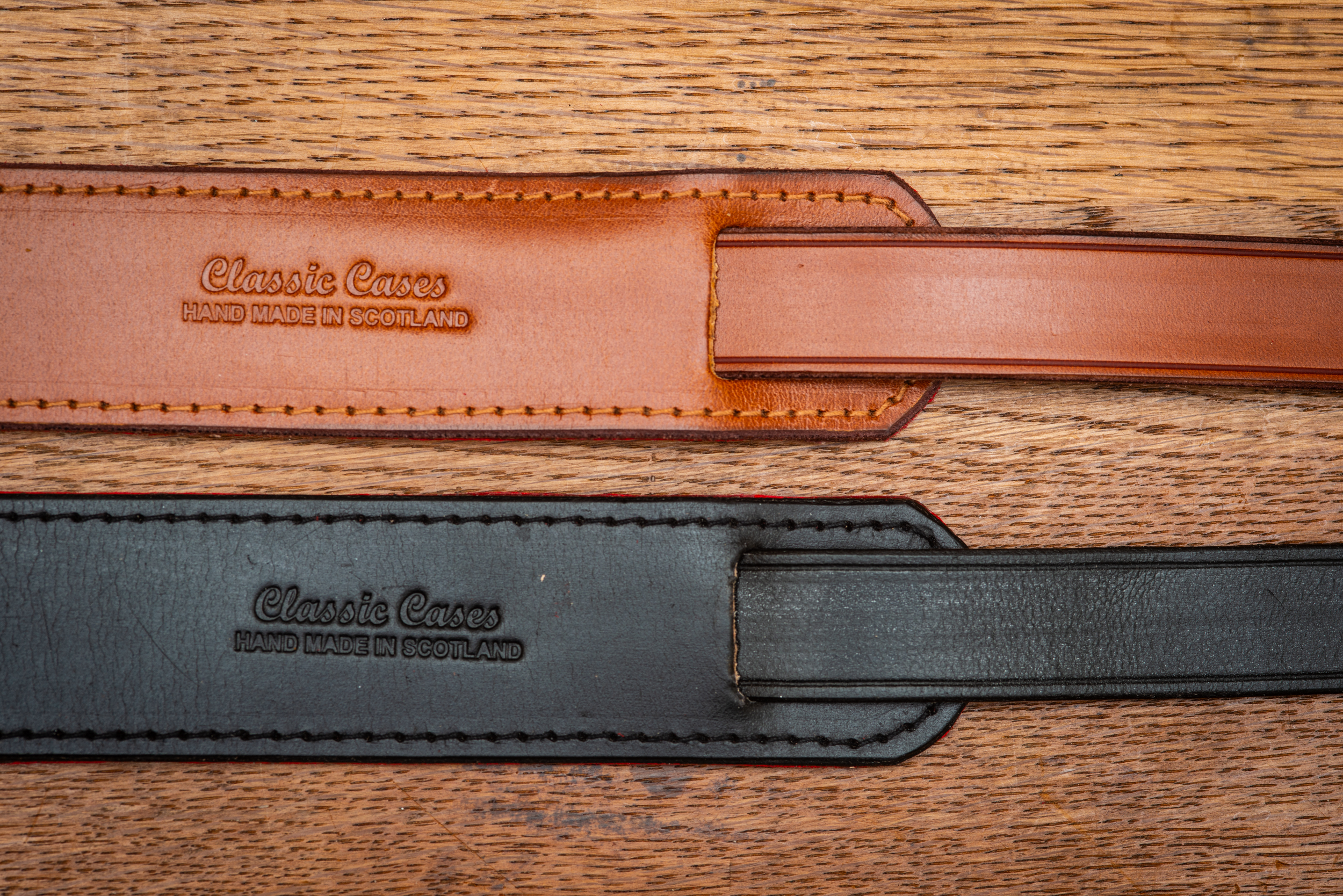 Rich Brown and Black Camera Straps with shoulder pads